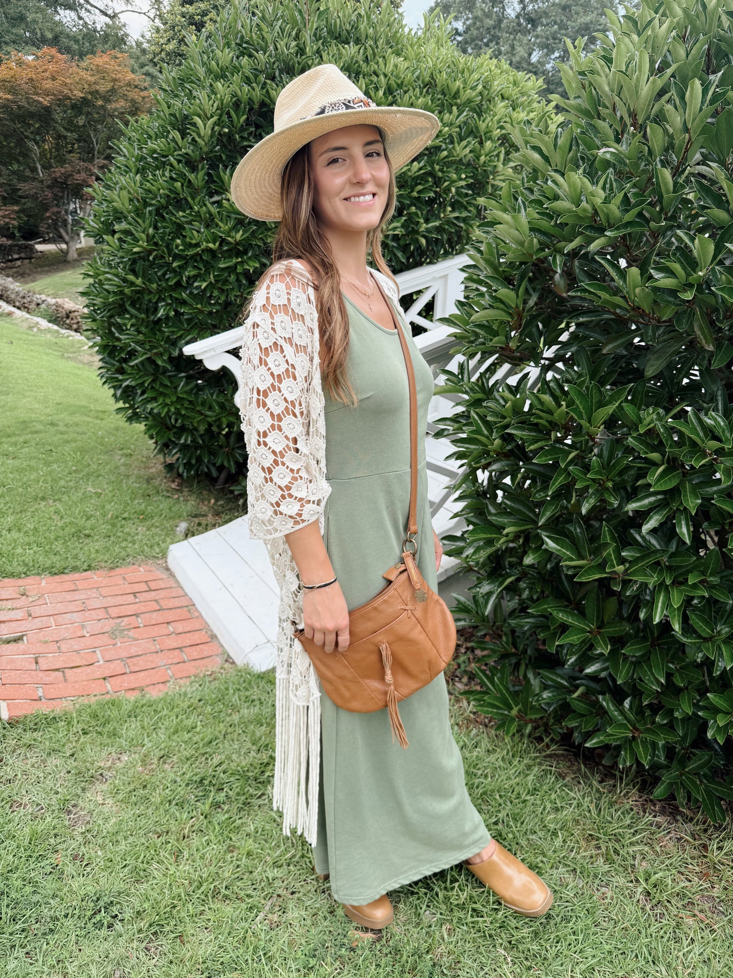 Moss Green Wide Leg Jumpsuit