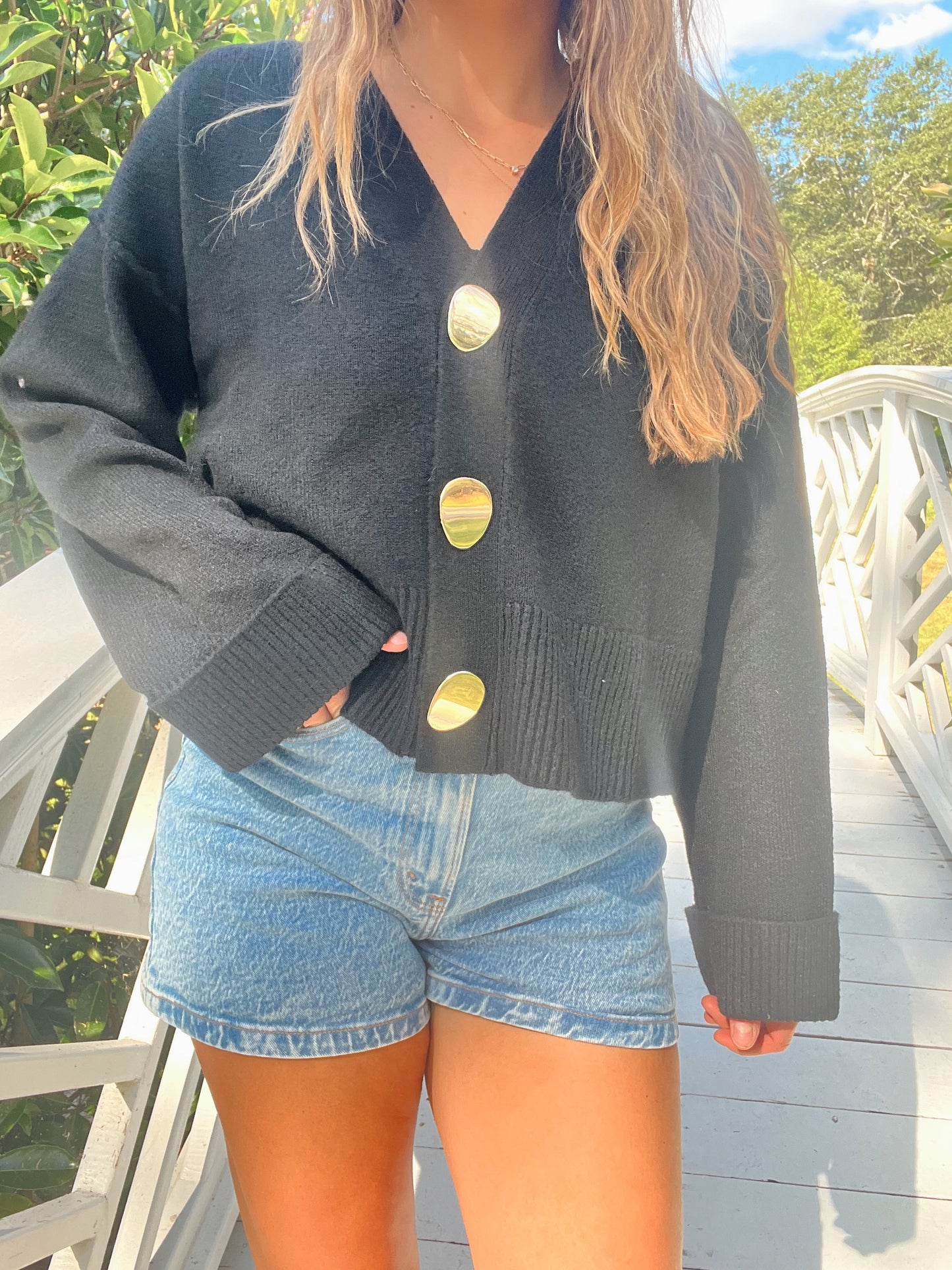 Gilmore Button Cardigan