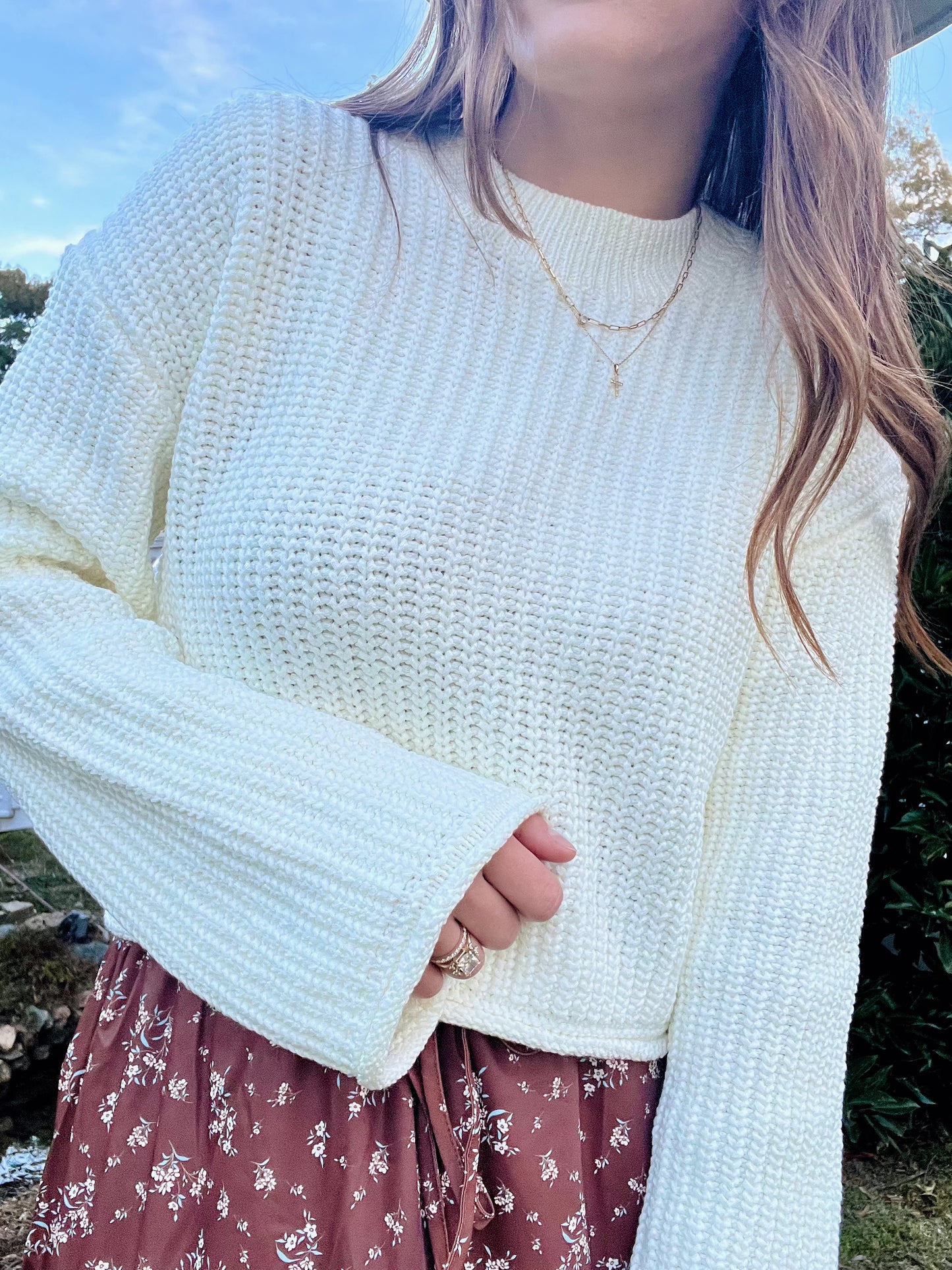 Vanilla Sky Sweater