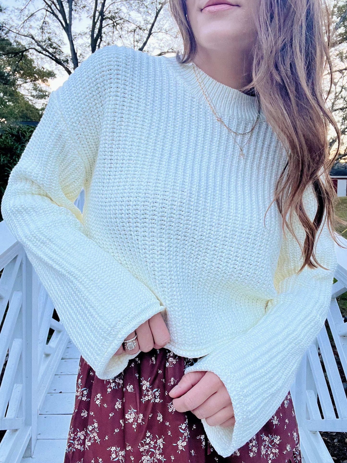 Vanilla Sky Sweater