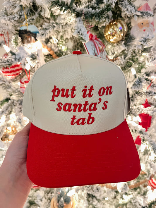 Put it on Santa’s Tab Trucker