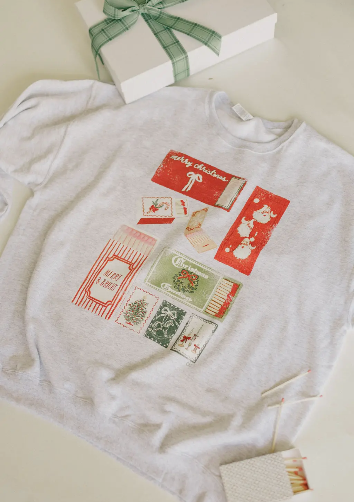 Merry Matchboxes Sweatshirt