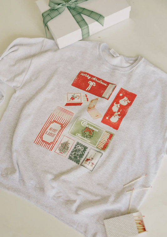Merry Matchboxes Sweatshirt