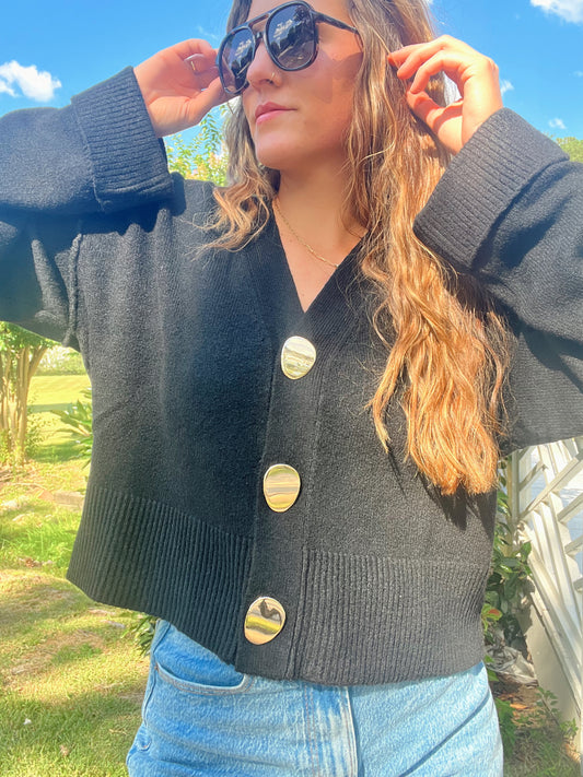 Gilmore Button Cardigan